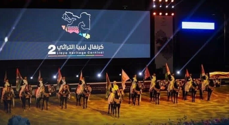 In a scene that celebrates Libyan identity through the gateway of the Libya Heritage Carnival in Benghazi